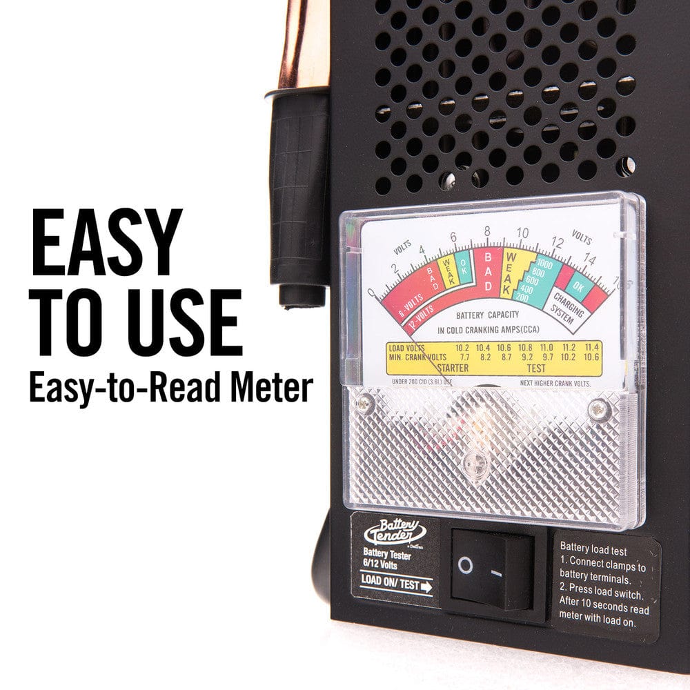 Battery Tender 12V At 100 AMP/6V At 50 AMP Battery Tester