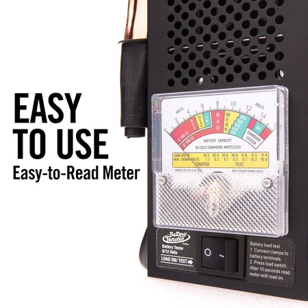 Battery Tender 12V At 100 AMP/6V At 50 AMP Battery Tester