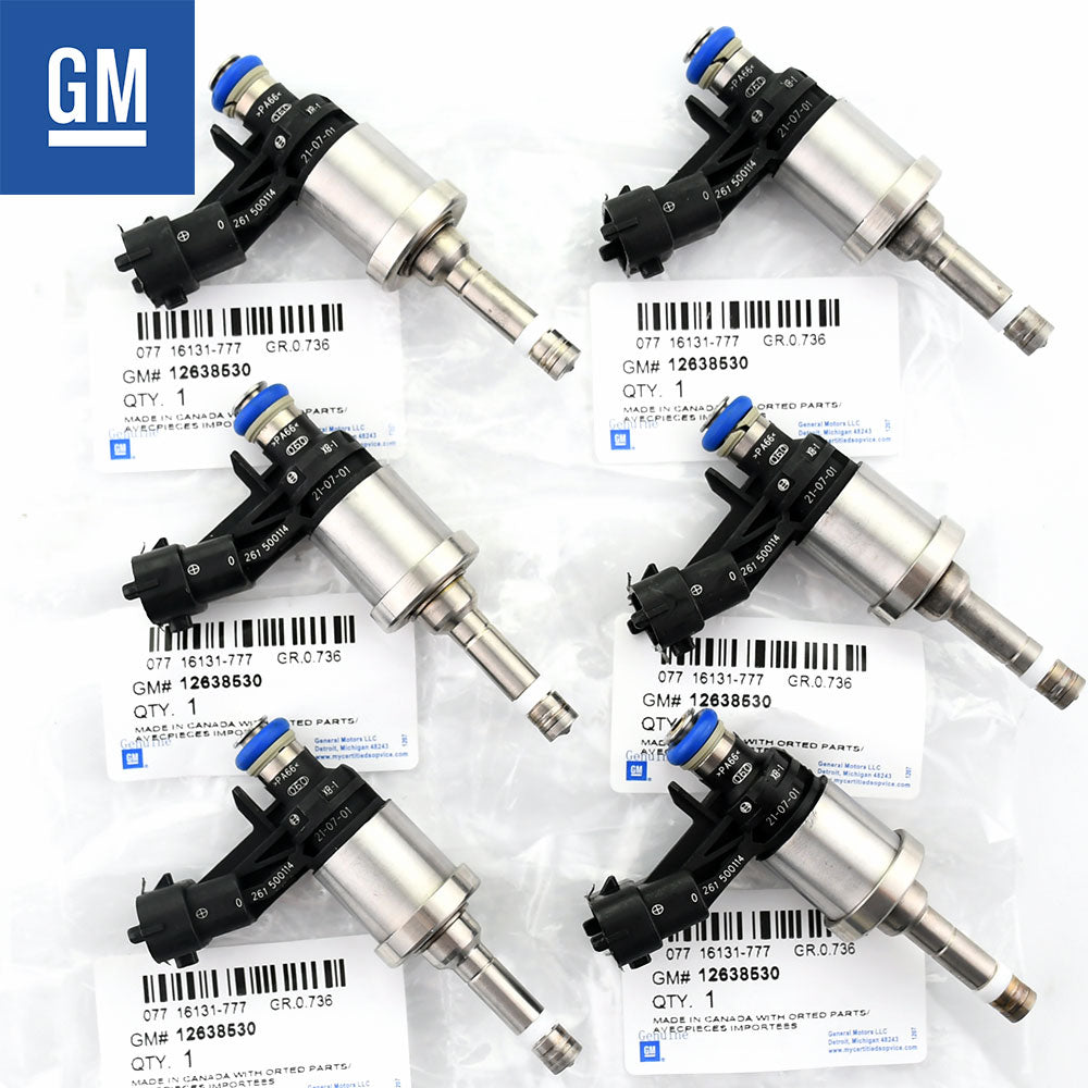 GM 12638530 Fuel Injectors for Chevrolet Camaro Traverse GMC