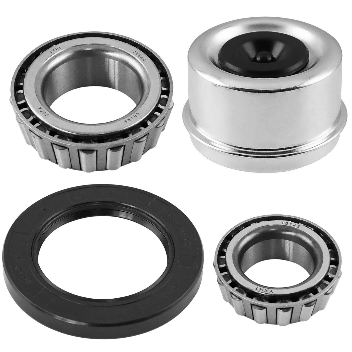 Trailer Hubs Convert Mobile Home with Bearings 6000# 6 Lug 6x5.5 Idler Axle