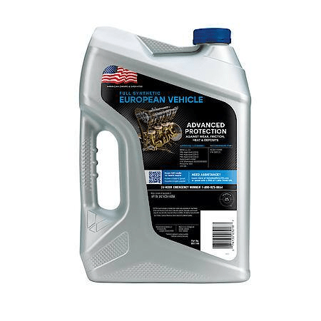 Valvoline European Vehicle Full Synthetic 5W-40 Motor Oil: For Gasoline & Diesel Engines, 5 Quart