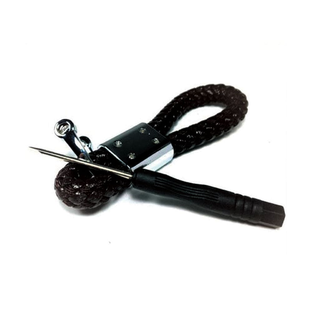 Black Leather Metal Keychain With Infiniti Logo Emblem Decoration Birthday Gift
