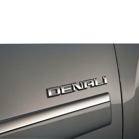 GMC Denali Emblems Letter Glossy Black 20930232