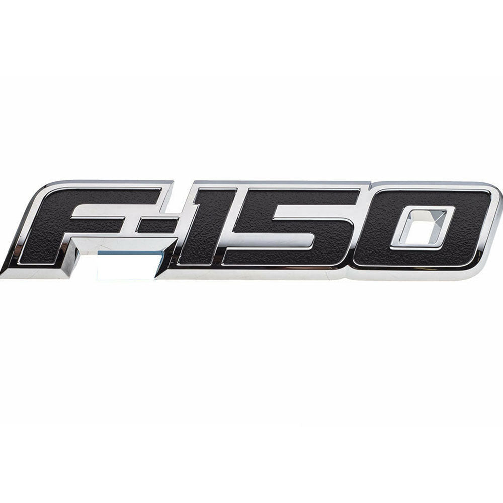 Ford F150 Rear Tailgate Emblem Bl3z9942528a - Chrome Black – Afa-motors