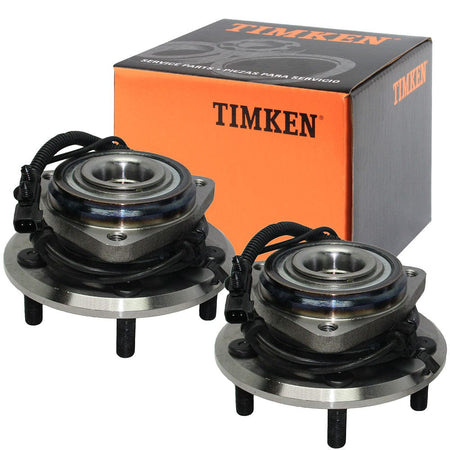 Timken HA590242 Front Wheel Bearing hub Assembly For Jeep Wrangler 2007-2010 (2 PACK)