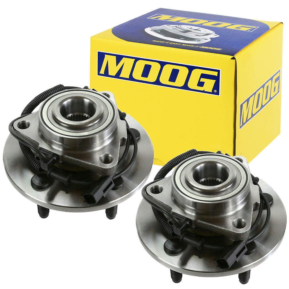 MOOG 515126 Front Wheel Bearing Hub Assembly 2009-2011 Dodge Ram 1500 (set  of 2)