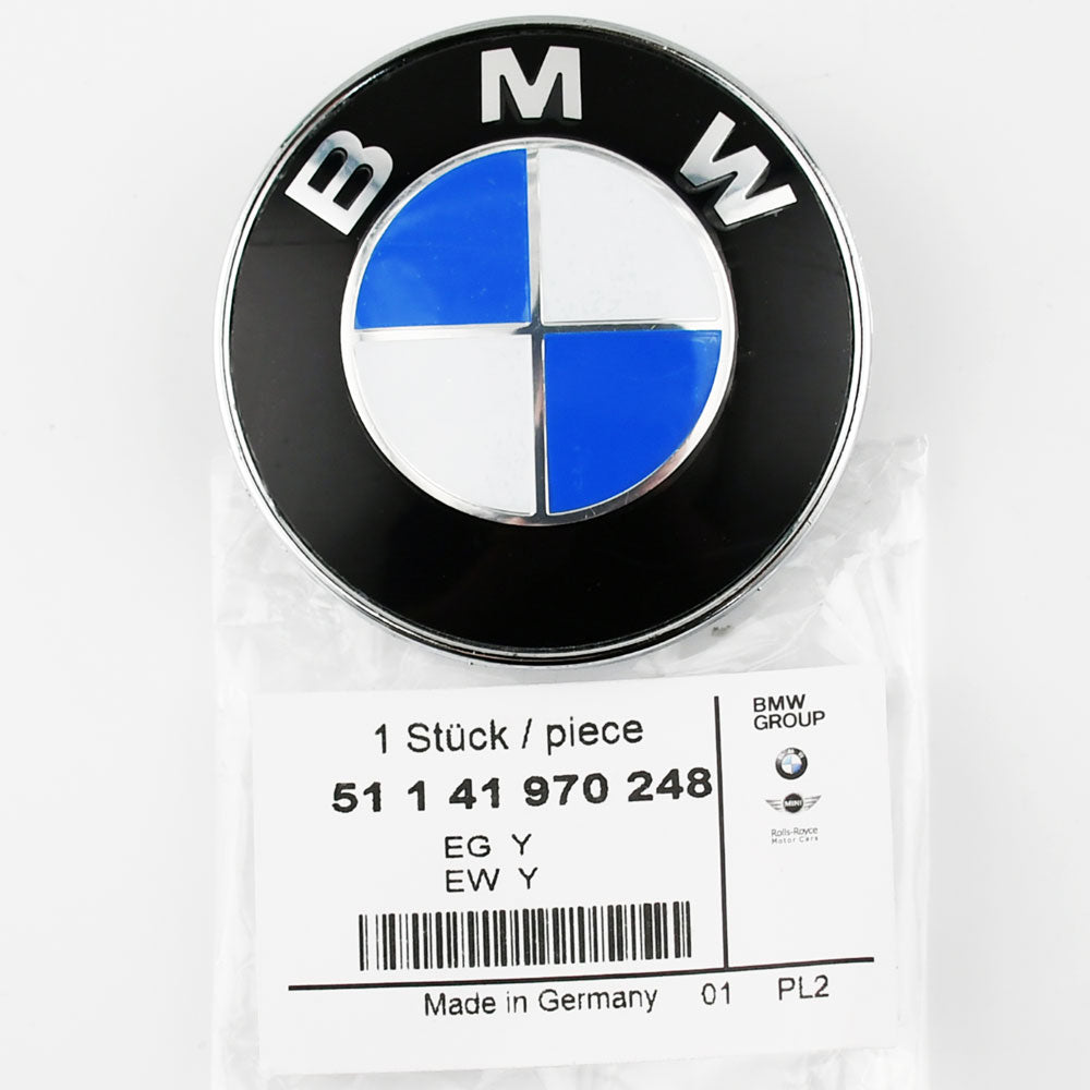 BMW M Sport Tri Emblem M-Tech 51147898226 Matte Black – AFA-Motors