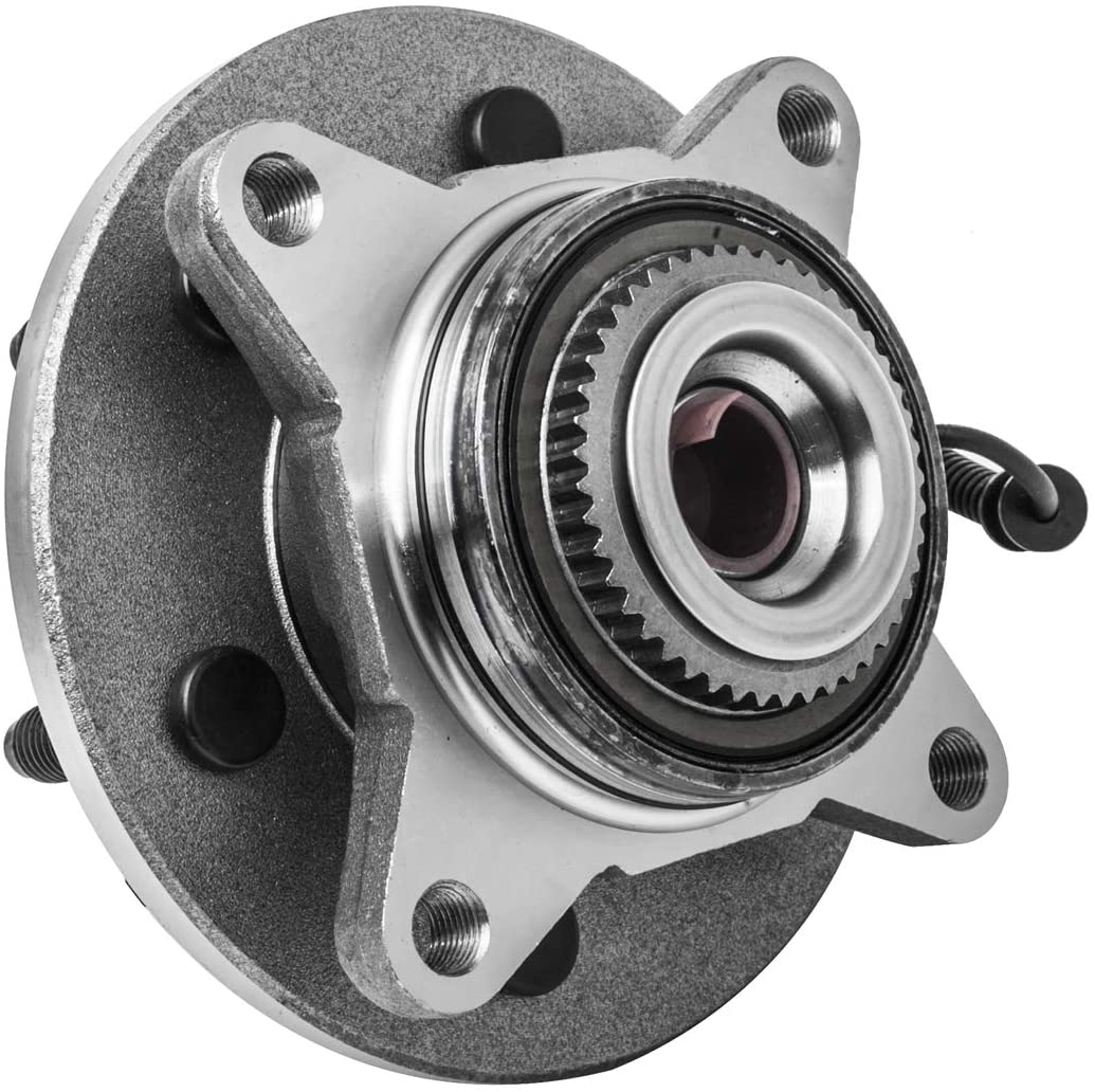 JADODE 515046 Front Wheel Bearing and Hub Assembly 6 Lugs w/ABS Replacement for 2004 2005 Ford F-150 Hub Bearing Assembly 4WD Only moog-515046 | Front Wheel Hub Assembly | 2004-2005 Ford F-150 4WD
