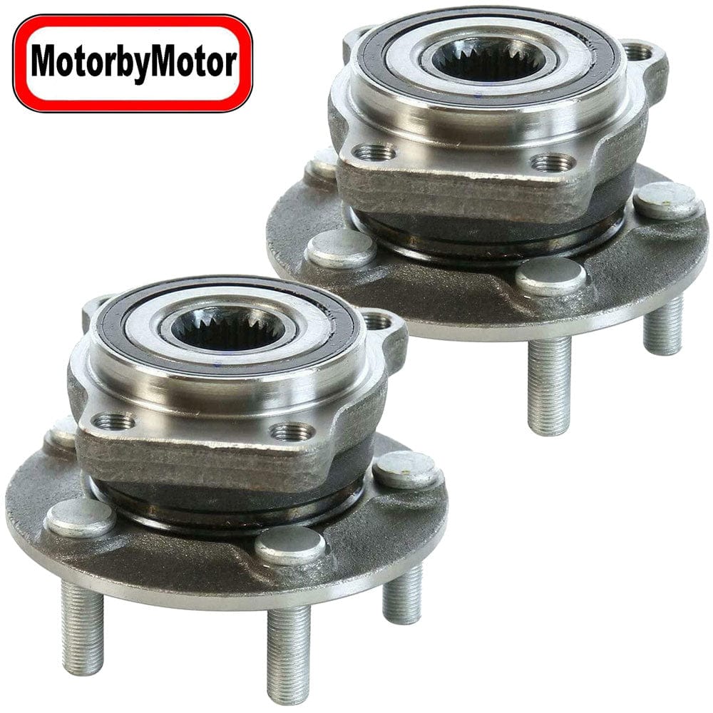 Front Wheel Bearing for Subaru Crosstrek, Subaru Forester, Subaru Impreza, Subaru XV Crosstrek Wheel Hub w/5 Lugs-513413 (2 PACK)