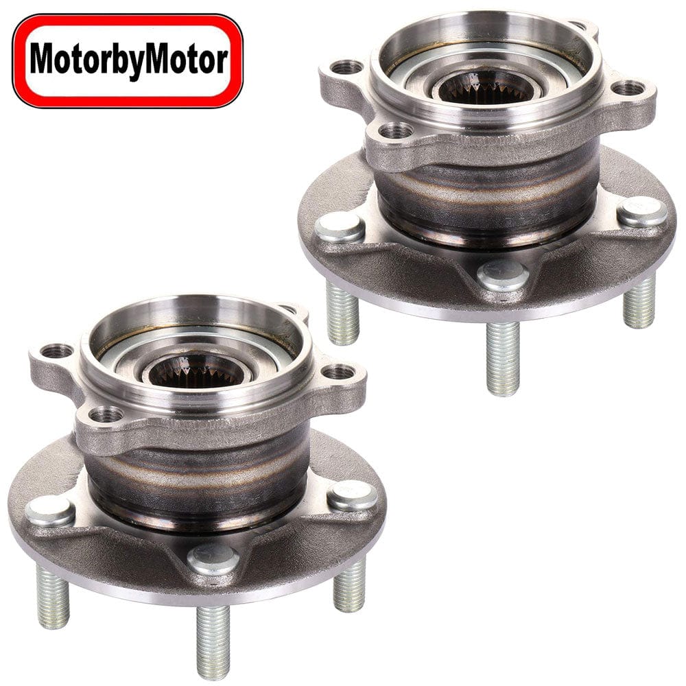Rear Wheel Bearing Fit 2013-2017 Mazda CX-5 Wheel Hub w/ABS, 512551 (2 Pack)