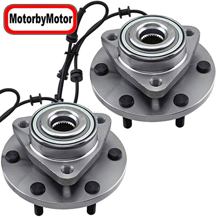 Front Wheel Bearing Fit Infiniti QX56 Armada Titan 2008-2010 Wheel Hub w/ABS 6 Lugs, 2WD,RWD, 515124 (2PACK)