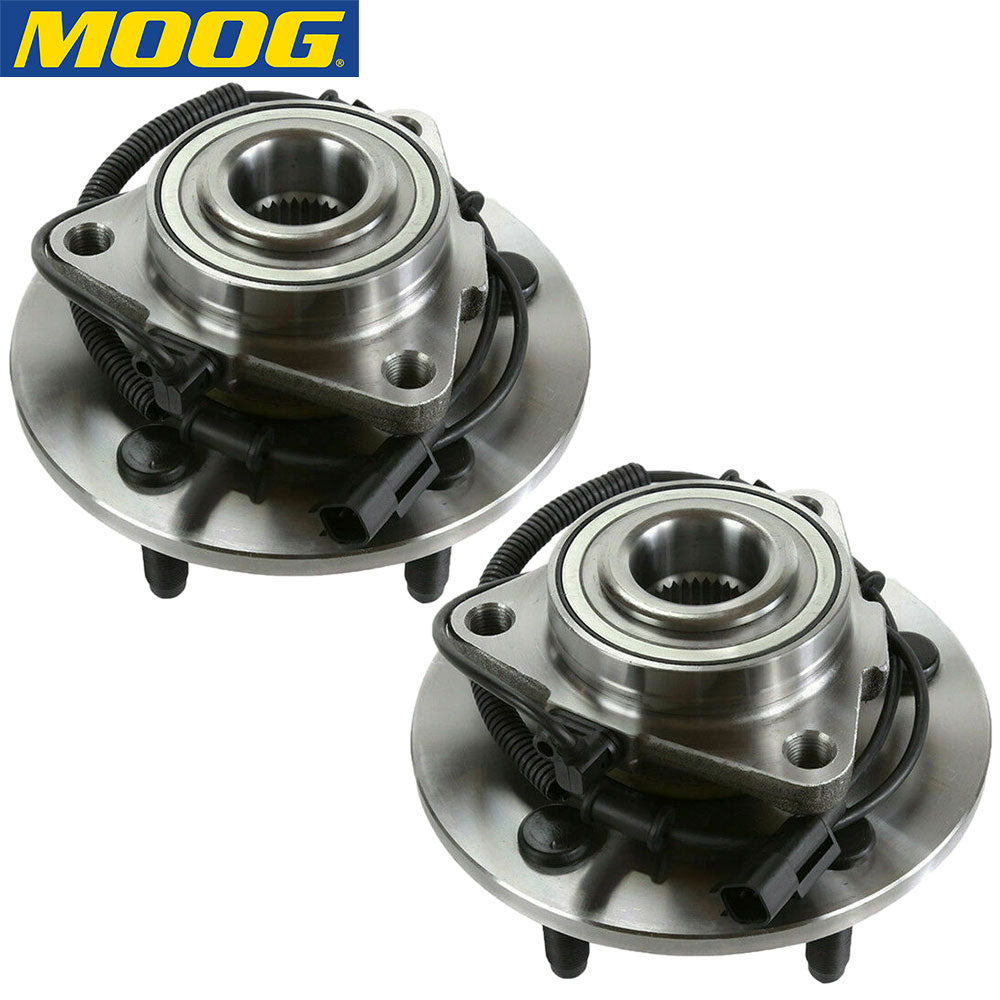 MOOG 515126 Front Wheel Bearing Hub Assembly 2009-2011 Dodge Ram 1500 (set  of 2)