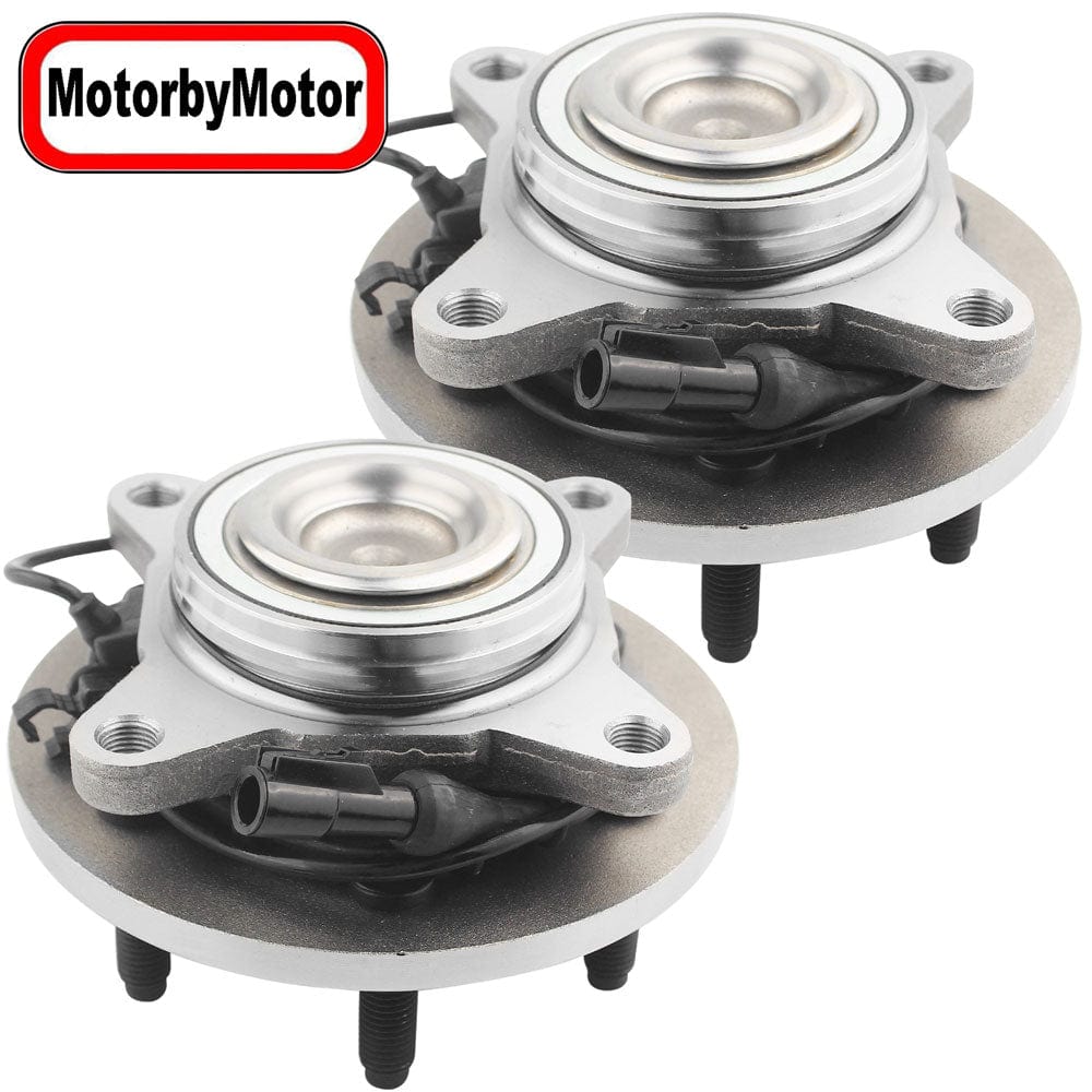 Front Wheel Bearing Fit 2002-2006 Lincoln Navigator, Ford Expedition Wheel Hub 2WD RWD w/ABS, 6 Lugs-515042 (2 Pack)