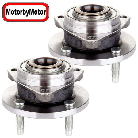 Front Wheel Bearing Fit Chevy Cobalt Saturn Ion Pontiac G5 Pontiac Pursuit Wheel Hub 4 Lugs, 513205 (2 Pack)