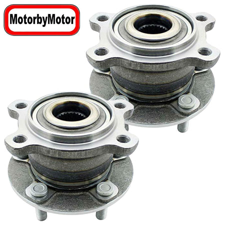 Rear Wheel Bearing Fit Ford Escape 2013-2018, Lincoln MKC 2015-2019  w/5 Lugs Wheel Hub AWD, 512500 (2 PACK)