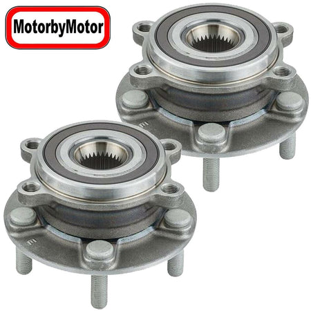 Front Wheel Bearing for 2014-2019 Mazda 6, 2013-2018 Mazda CX-5 Wheel Hub w/5 Lugs 513347 (2 PACK)