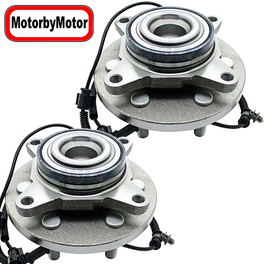 Front Wheel Bearing Fit Ford Expedition 2015-2017, Lincoln Navigator 2015-2017 Wheel Hub w/6 Lugs, 2WD RWD, 515157 (2 PACK)