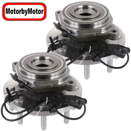 Front Wheel Bearing for 2012 2013 Doge Ram 2500, 2012 2013 Ram 3500 Wheel Hub 4WD w/ABS, 8 Lug-515148 (2 Pack)