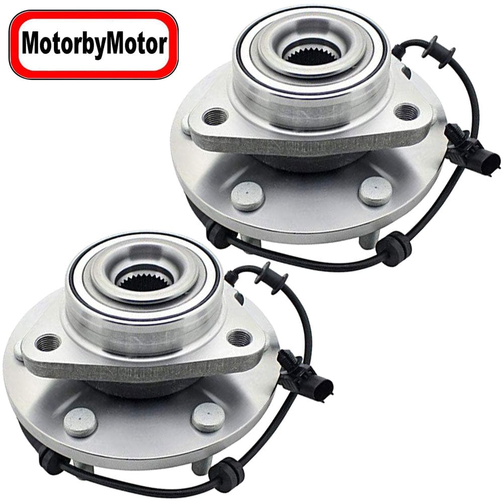 Front Wheel Bearing Fit Nissan Armada, Nissan Titan 2012-2015 Wheel Hub w/ABS 6 Lugs, RWD, 515156 (2 Pack)