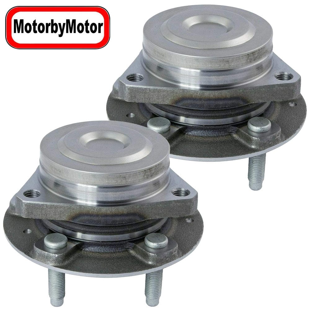 Rear Wheel Bearing for Buick Envision Lacrosse Regal Sportback, Chevy Malibu Wheel Hub FWD, w/5 Lugs-512575 (2 Pack)
