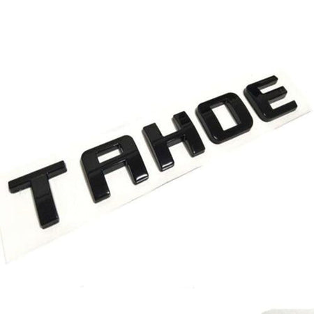 Chevrolet TAHOE Emblem Letter Glossy Black 15825693