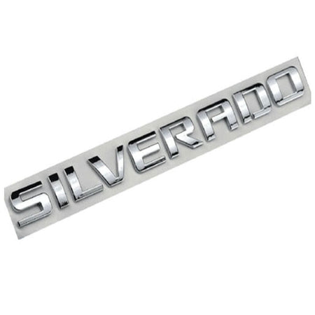 Chevrolet Silverado Emblems - Silverado Letter Chrome 15129652