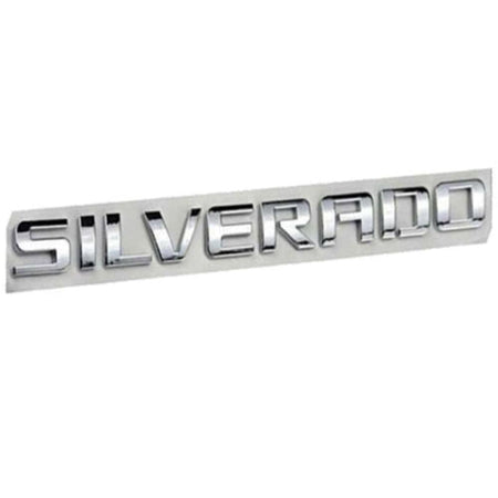Chevrolet Silverado Emblems - Silverado Letter Chrome 15129652