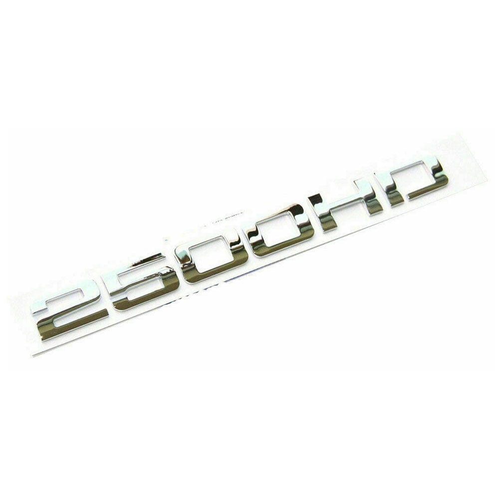 Chevrolet Silverado 2500HD Emblem - 2500HD Chrome 2pcs