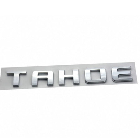 Chevrolet TAHOE Emblem kit Letter Chrome 15825693