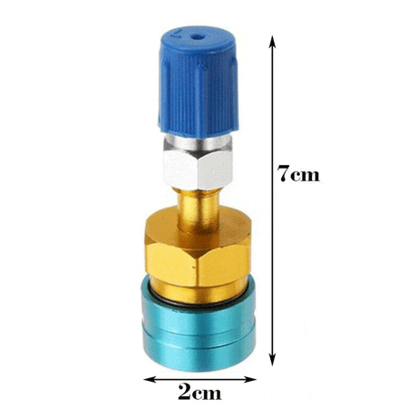 R1234YF to R134A Low Side Quick Connector Adapter #3630 AC System Tool (7x2cm)