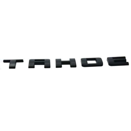 Chevrolet TAHOE Emblem Letter Matte Black 15825693