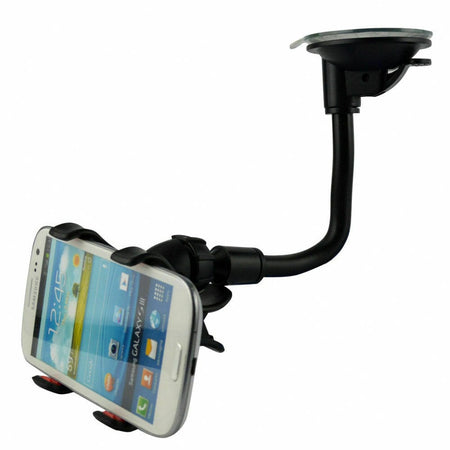 Universal 360 Rotating Car Windshield Mount Holder Stand Bracket for Cell Phone