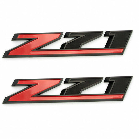Chevrolet Silverado - Z71 Emblem Red Black