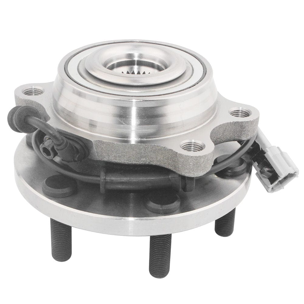 MotorbyMotor Front Wheel Bearing Fit Nissan Frontier/Pathfinder/Xterra, Suzuki Equator Wheel Hub 6 Lugs, 4WD, w/ABS,515065 (2 Pack)