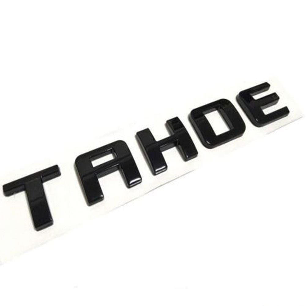 Chevrolet TAHOE Emblem kit Letter Glossy Black 15825693