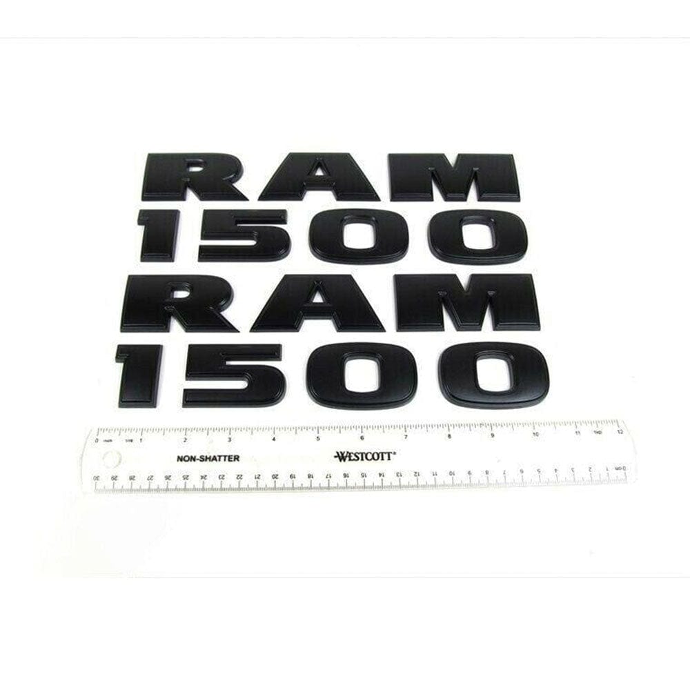Dodge RAM 1500 Emblems Black 68247897AA