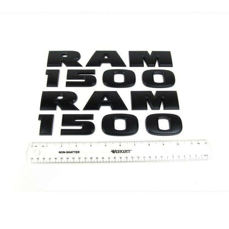 Dodge RAM 1500 Emblems Black 68247897AA