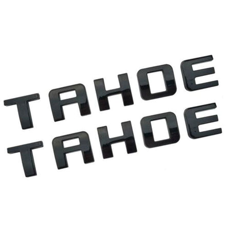 Chevrolet TAHOE Emblem kit Letter Matte Black 15825693