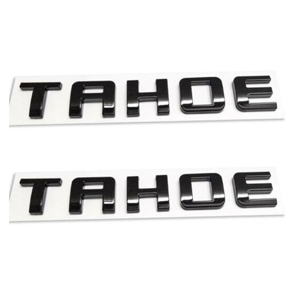 Chevrolet TAHOE Emblem Kit Letter Glossy Black 15825693 – AFA-Motors