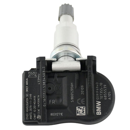 TPMS Tire Pressure Sensors for 2 3 4 Series i3 i8 X1 X2 X5 MINI (4-Pack)