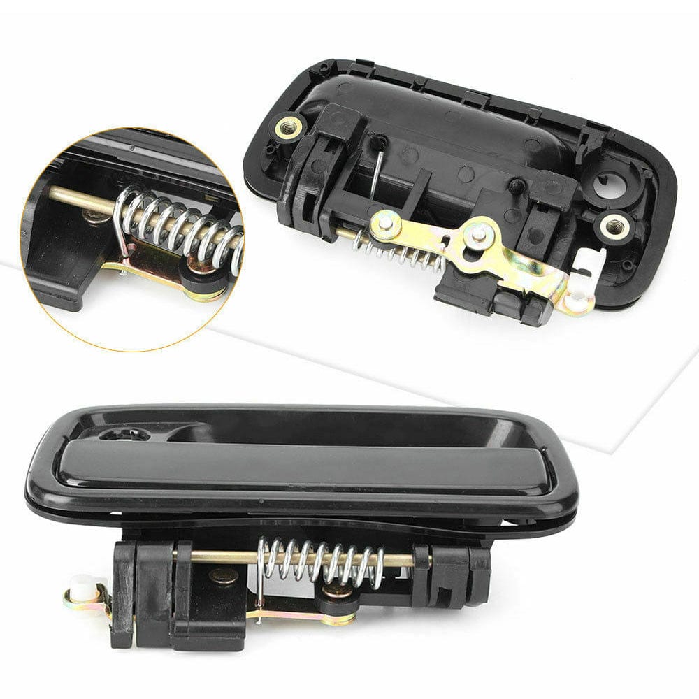 Exterior Door Handle for 1995-2004 Toyota Tacoma Outer  Front Left  Side Door Handle Black -2 Pcs 69220-35020 69210-35020