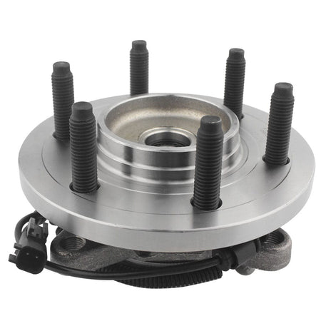 MotorbyMotor Front Wheel Bearing Fit Ford F-150 Expedition, Lincoln Navigator Wheel Hub 6 Lugs w/ABS, 4WD,515142 (2 Pack)