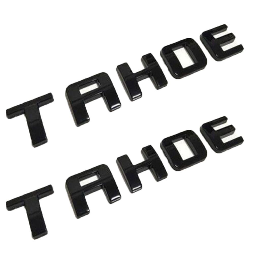 Chevrolet TAHOE Emblem kit Letter Glossy Black 15825693