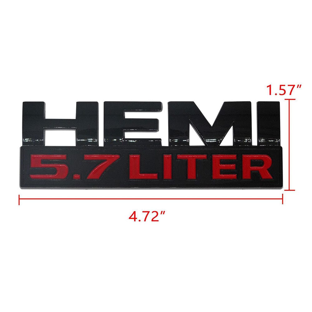Dodge Ram HEMI 5.7 LITER Emblems 68247898AA
