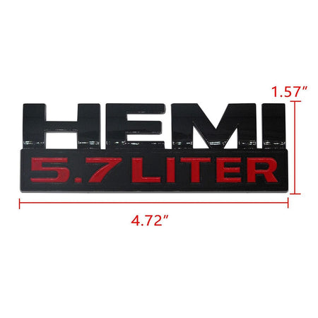 Dodge Ram HEMI 5.7 LITER Emblems 68247898AA