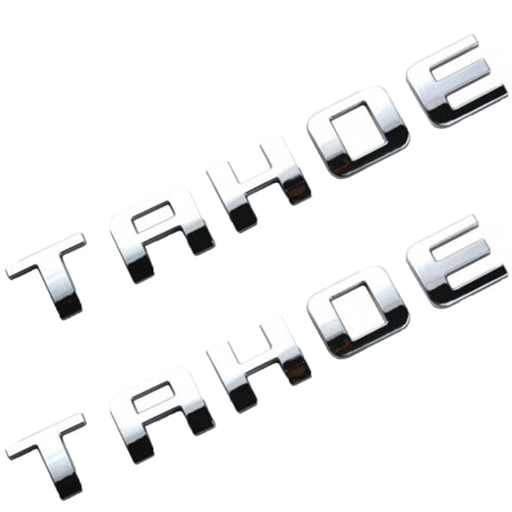 Chevrolet TAHOE Emblem kit Letter Chrome 15825693