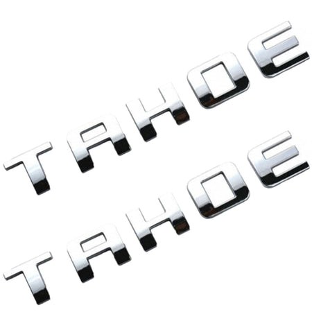 Chevrolet TAHOE Emblem kit Letter Chrome 15825693