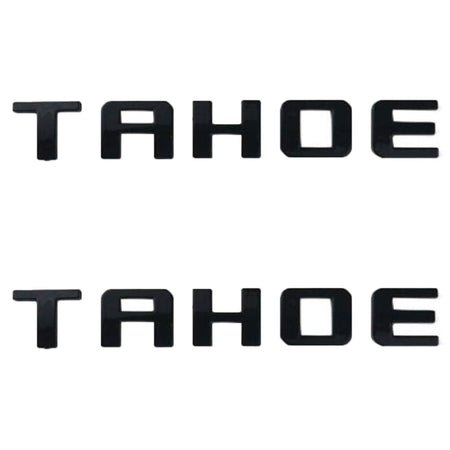 Chevrolet TAHOE Emblem kit Letter Matte Black 15825693