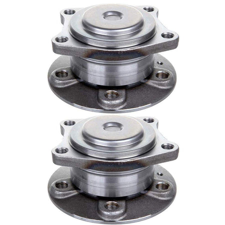 Rear Wheel Bearing Fit 2001-2009 Volvo S60, 1996-2006 Volvo S80, 2001-2007 Volvo V70 Wheel Hub w/ABS 5 Lugs, 512233 (2 Pack)