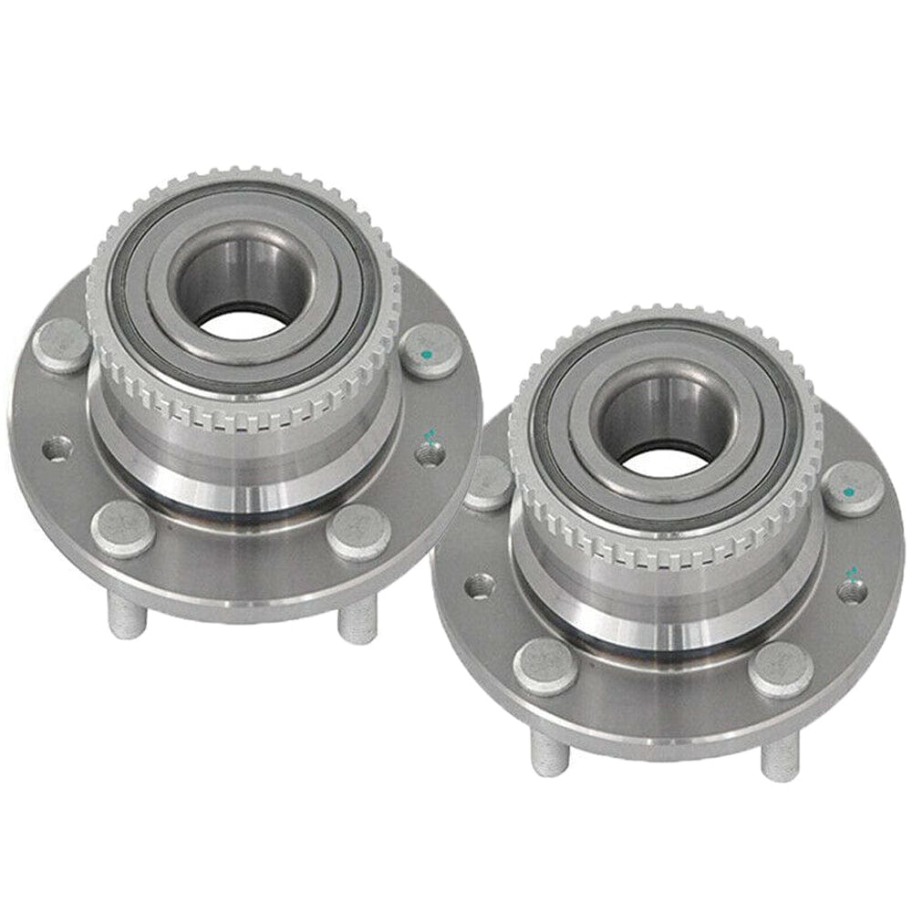 Wheel Bearing Fit Ford Fusion, Mercury Milan, Lincoln MKZ, Mazda 6, Lincoln Zephyr Hub, w/ABS 5 Lugs Wheel Hub, 512271 (2 PACK)